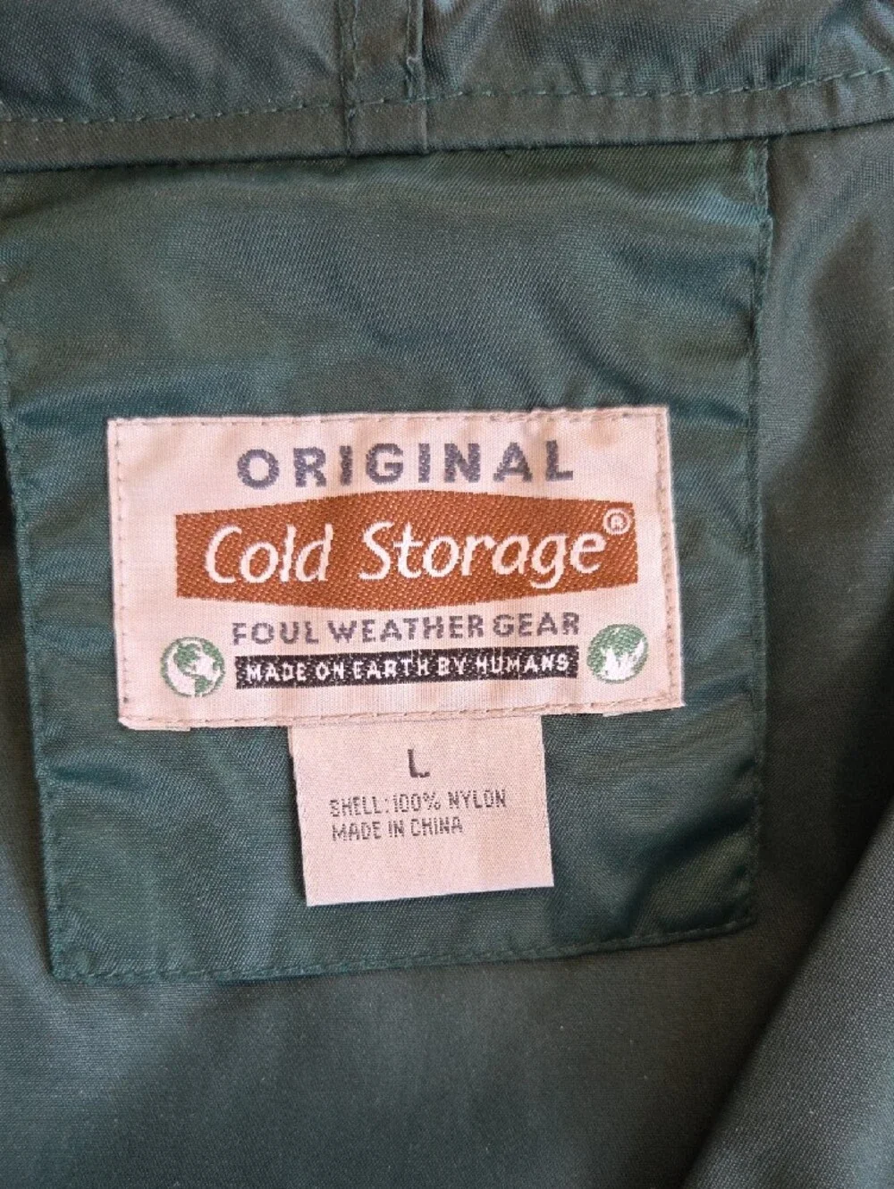 Original Cold Storage Foul Weather Gear Men's Large Jacket